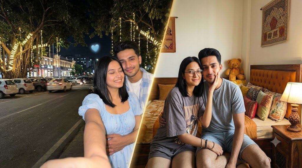2 AI Couple Photo Prompts for Realistic Images